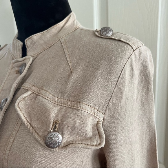 FREE PEOPLE Military Style Jacket - Picture 7 of 14